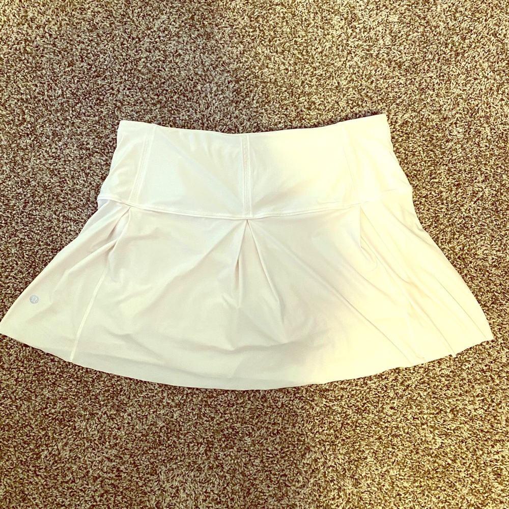 lululemon skirt - white, size 10 tall